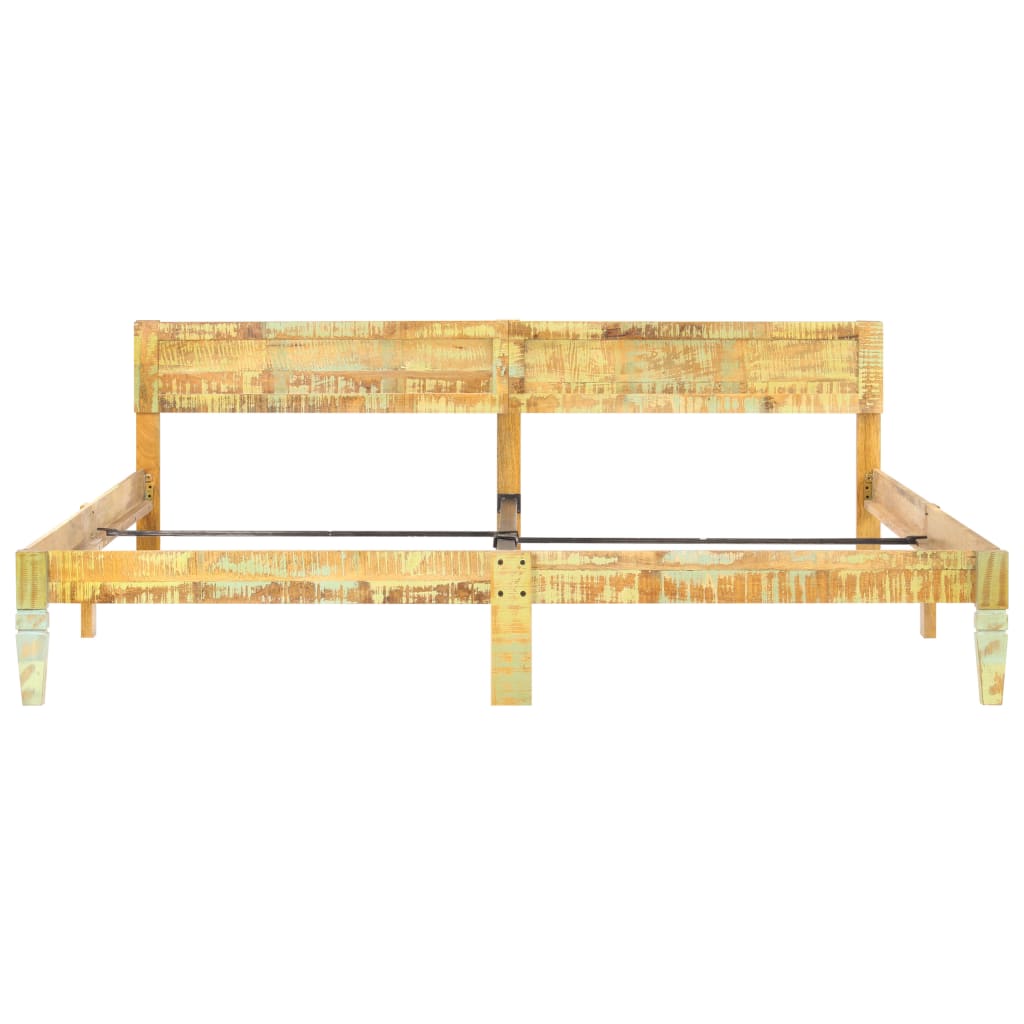 vidaXL Bed Frame without Mattress Solid Reclaimed Wood 200x200cm