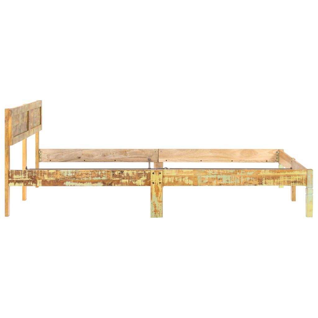 vidaXL Bed Frame without Mattress Solid Reclaimed Wood 200x200cm