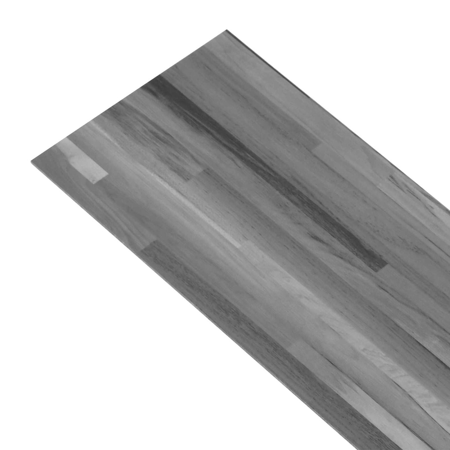 Flooring Planks 5.02 m² 36 pcs PVC Striped grey