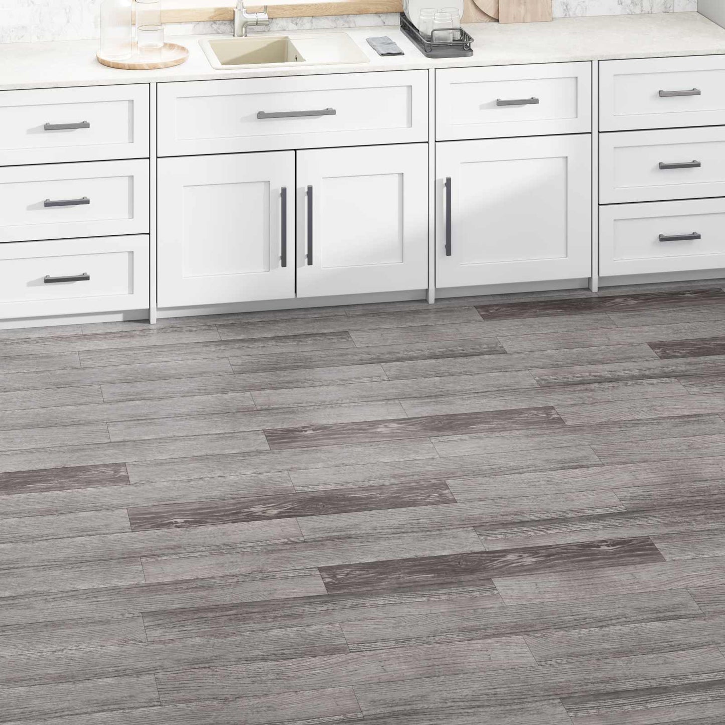 Flooring Planks 5.02 m² 36 pcs PVC Striped wood look