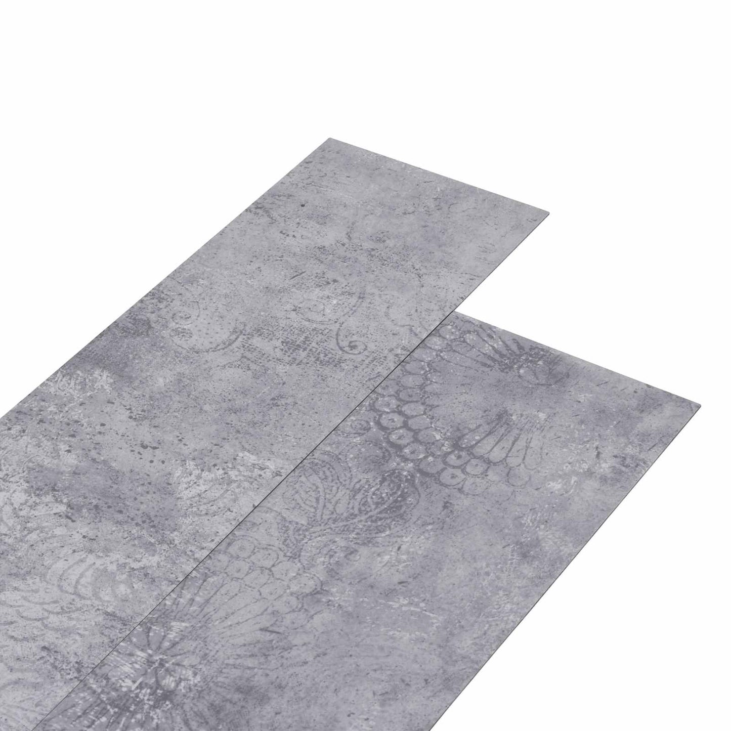 Flooring Planks 18 pcs Grey 5.26 m² PVC