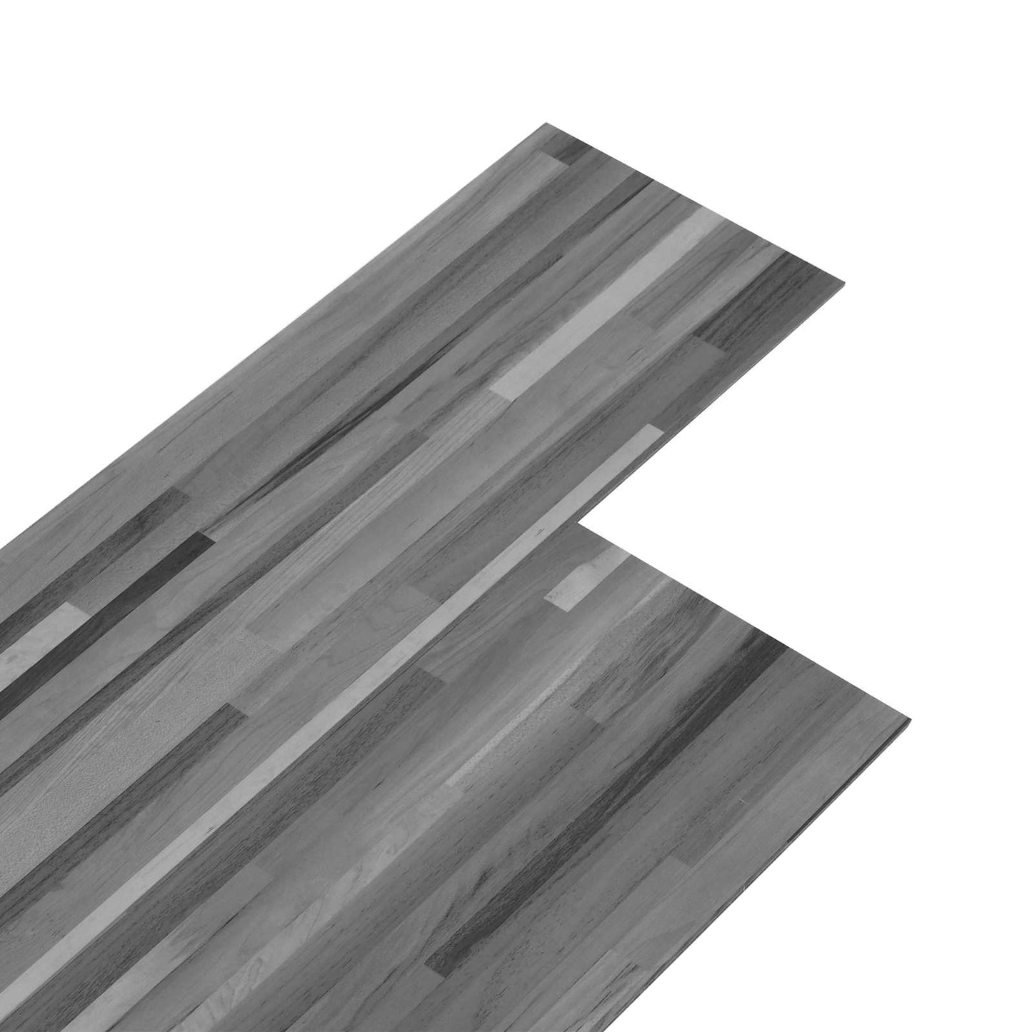 Flooring Planks 18 pcs Grey 5.26 m² PVC