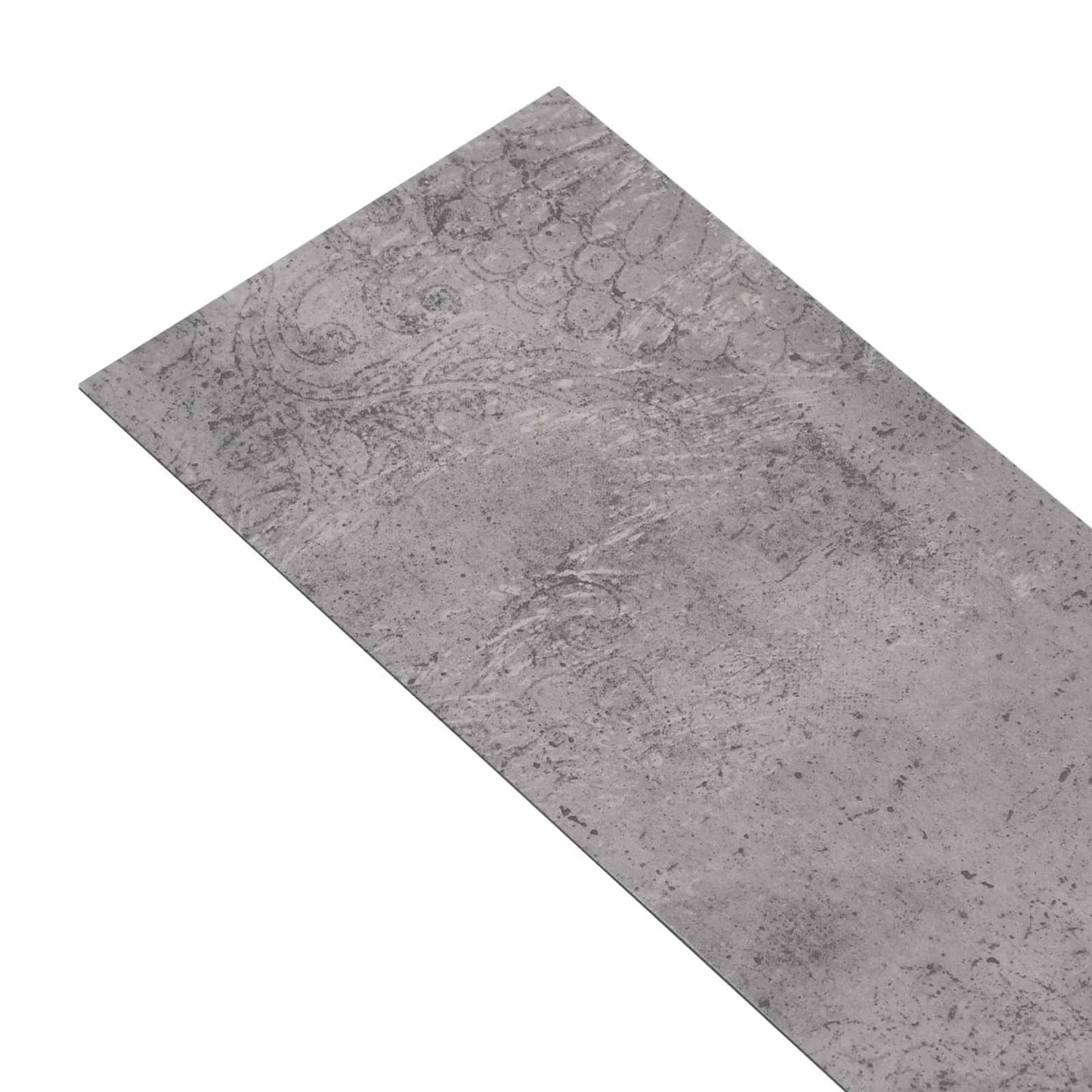 Self-adhesive Flooring Plank 32 pcs Cement Brown 4.46 m² PVC