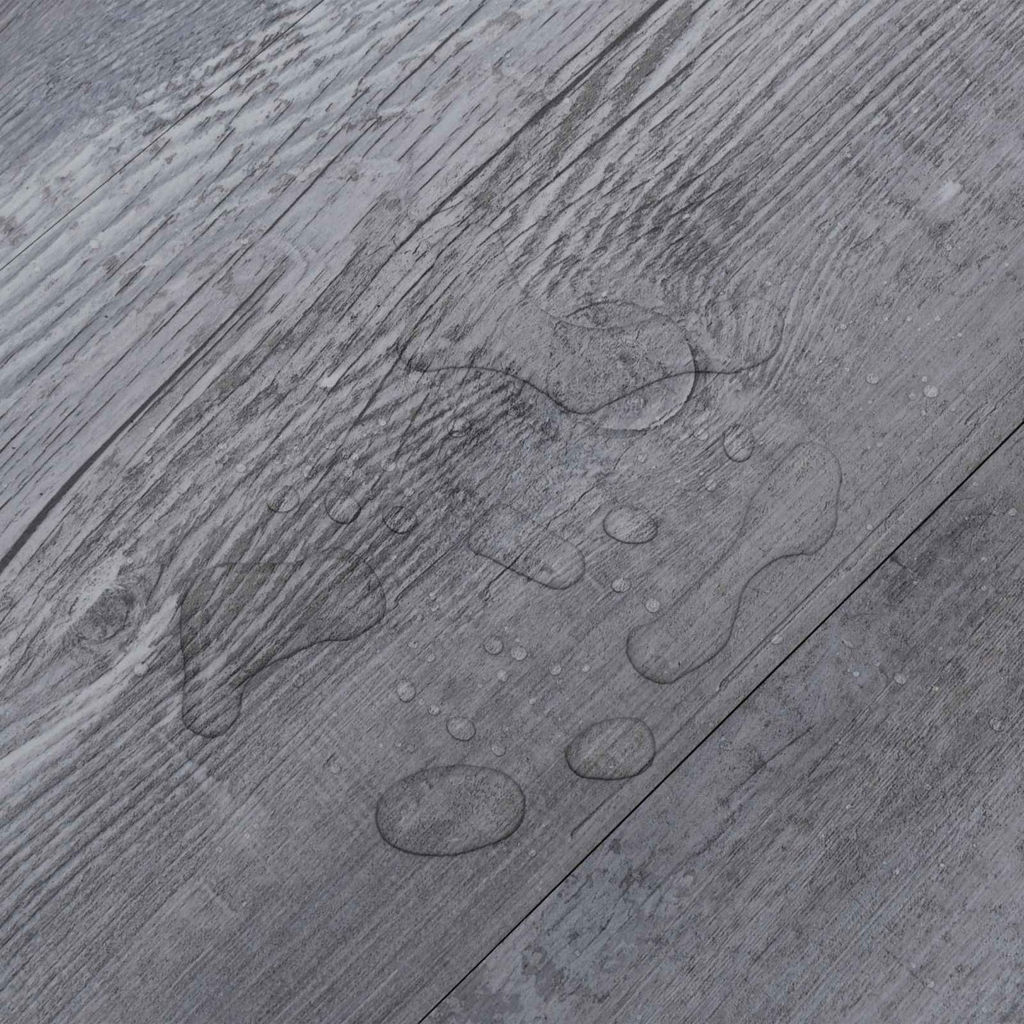 Flooring Planks 5.02 m² 36 pcs PVC Matte wood grey
