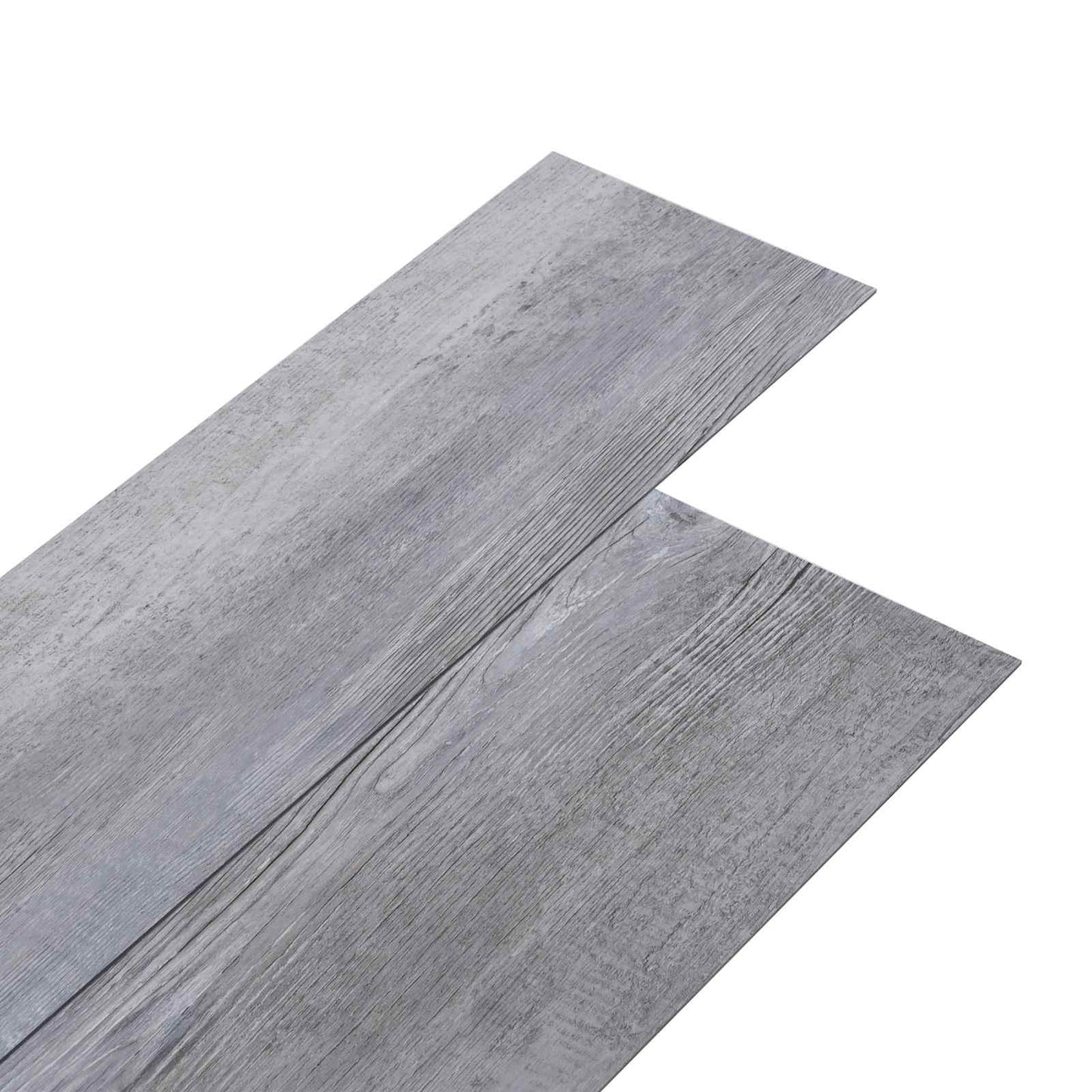 Flooring Planks 5.02 m² 36 pcs PVC Matte wood grey