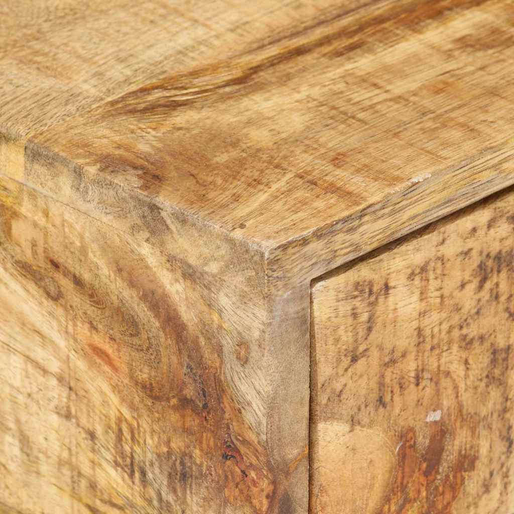 289091 vidaXL U-Shaped Side Table 45x30x61 cm Solid Mango Wood