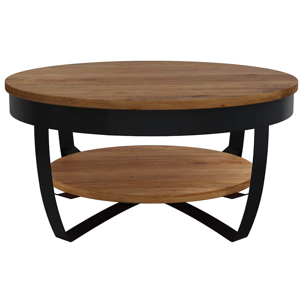 Coffee Table 65x65x32 cm Solid Acacia Wood