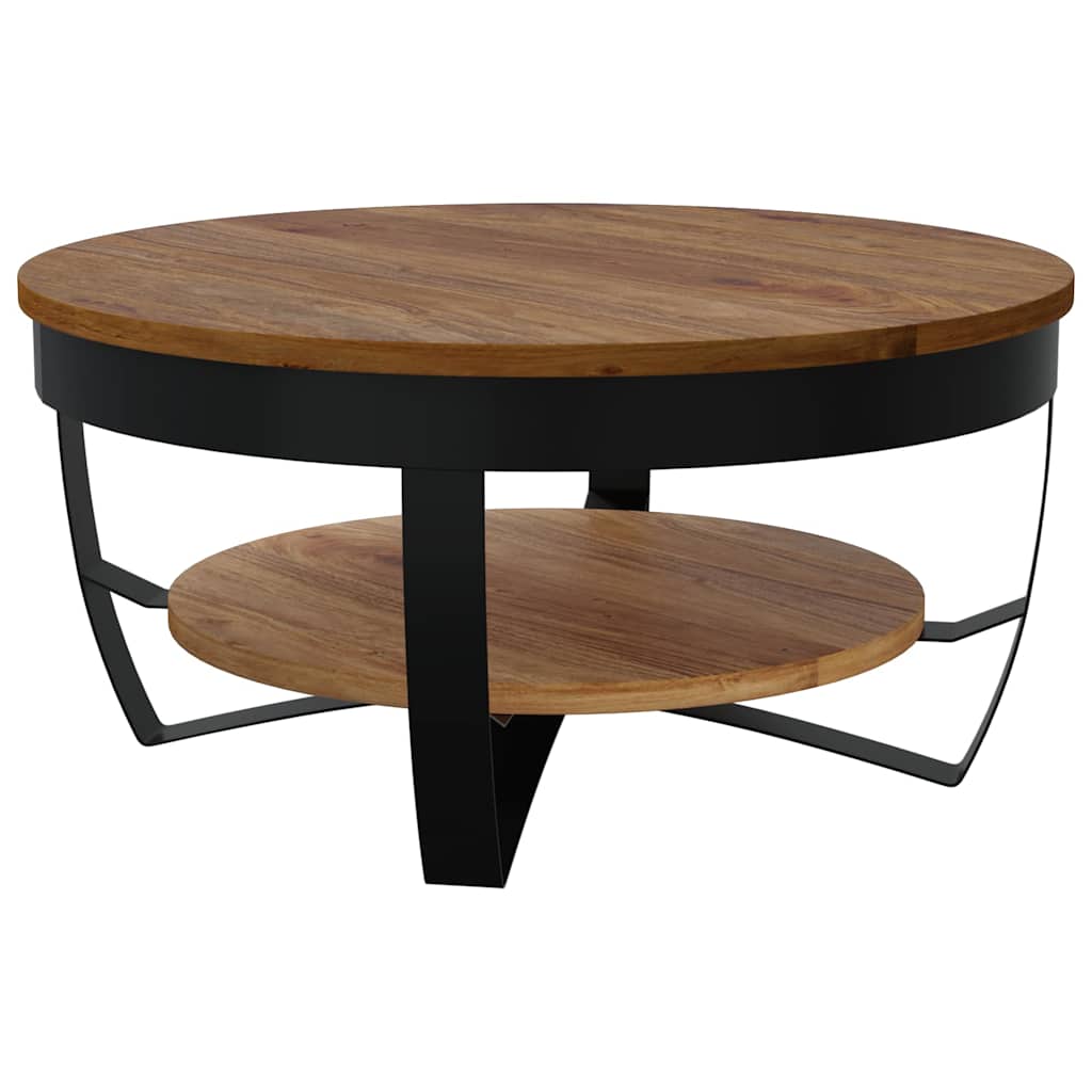 289616 vidaXL Coffee Table 65x65x32 cm Solid Acacia Wood