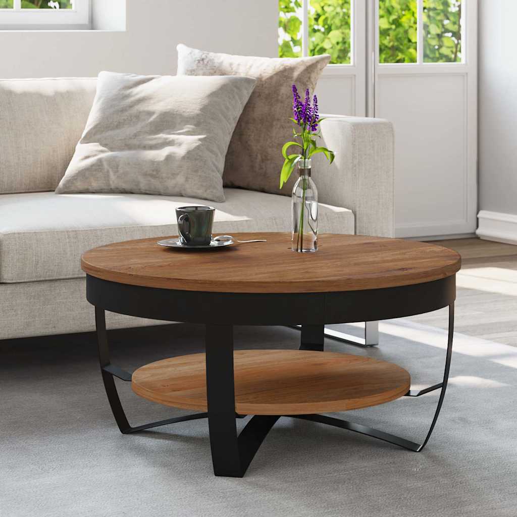 289616 vidaXL Coffee Table 65x65x32 cm Solid Acacia Wood