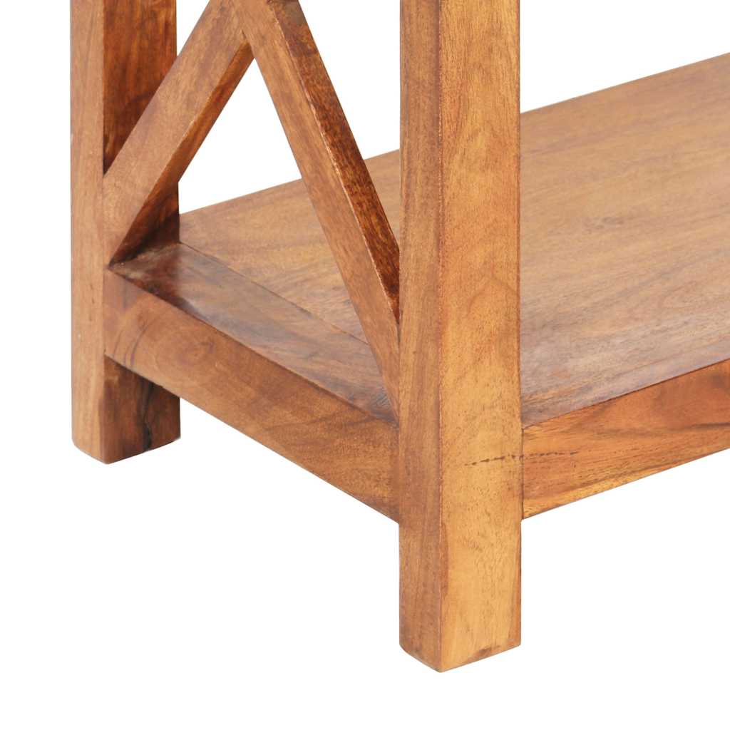 Bookshelf 60x30x160 cm Solid Acacia Wood Honey Finish