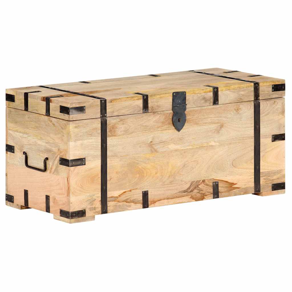 289634 vidaXL Chest 90x40x40 cm Solid Mango Wood