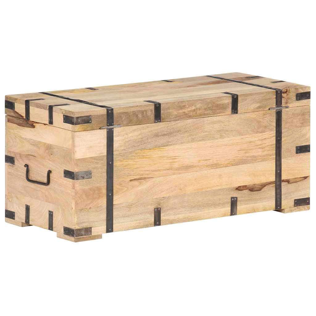 289634 vidaXL Chest 90x40x40 cm Solid Mango Wood
