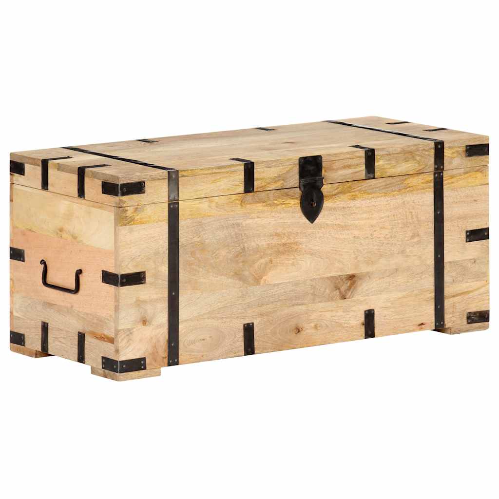 289634 vidaXL Chest 90x40x40 cm Solid Mango Wood