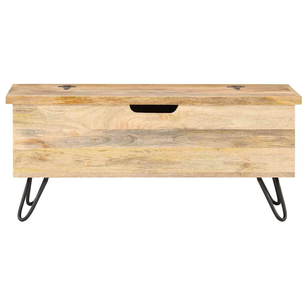 289635 vidaXL Chest 90x40x45 cm Solid Mango Wood
