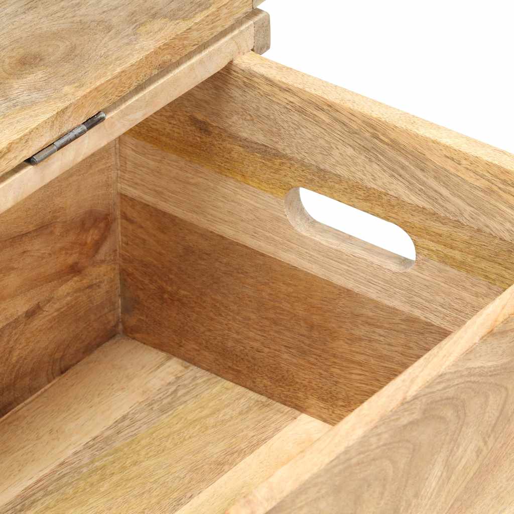 289635 vidaXL Chest 90x40x45 cm Solid Mango Wood