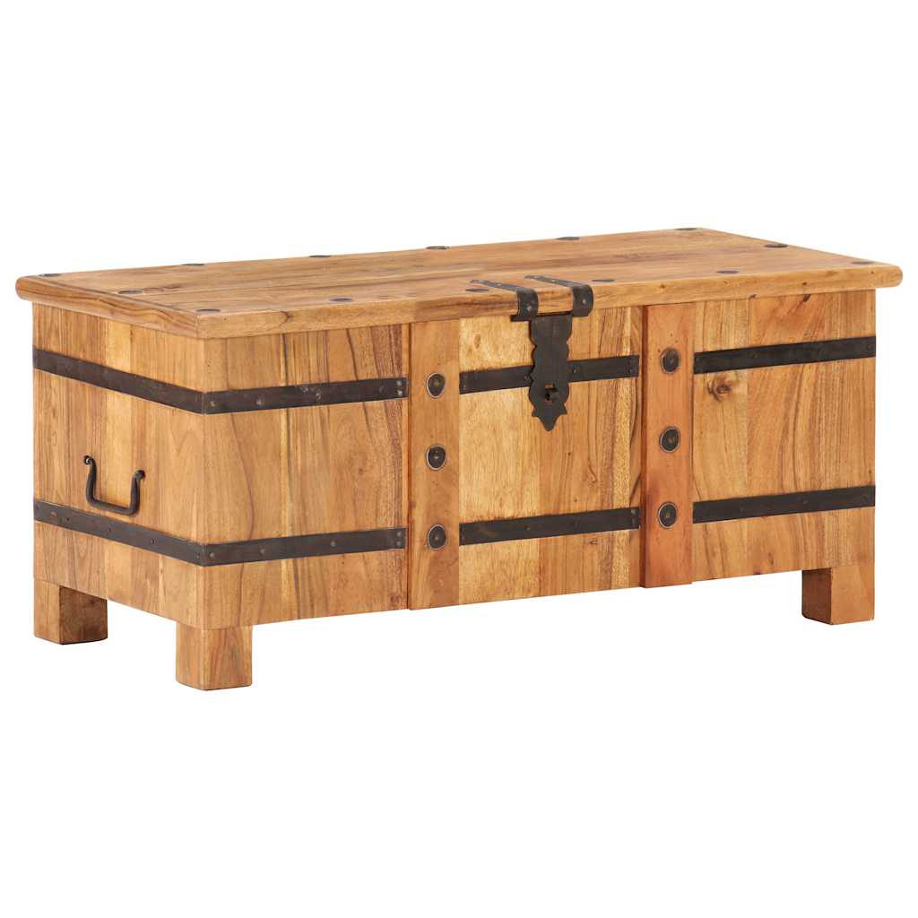 289637 vidaXL Chest 90x40x40 cm Solid Acacia Wood