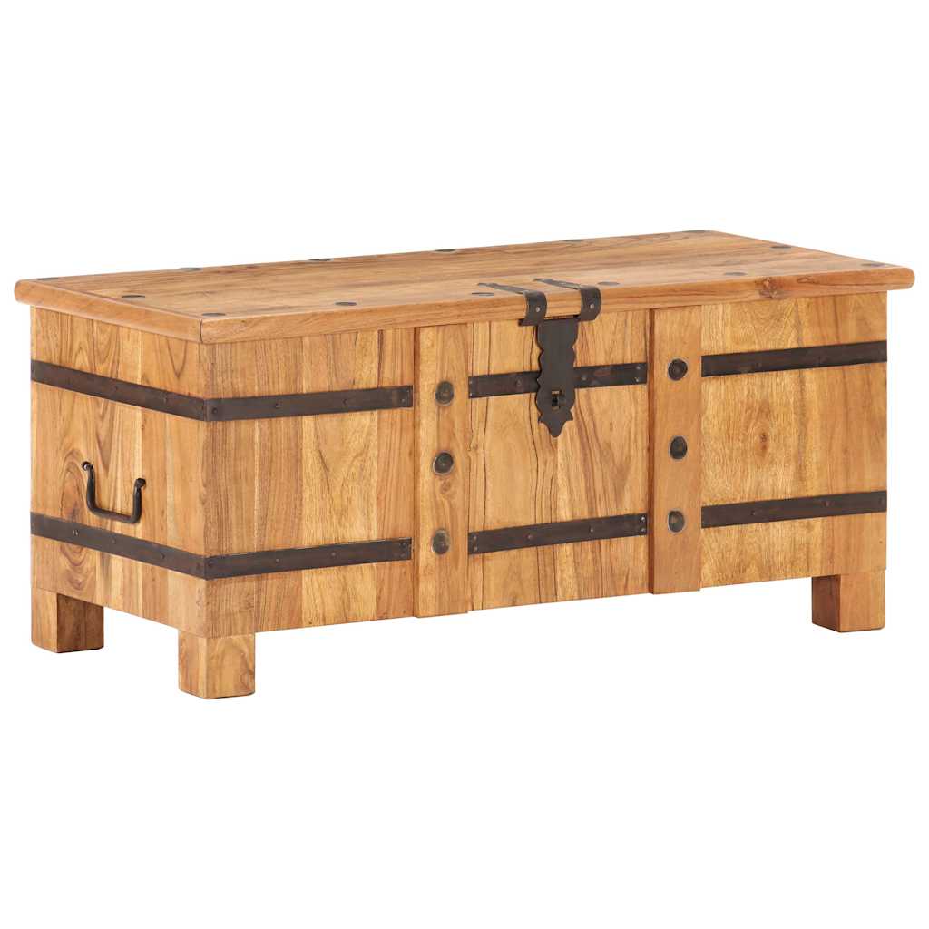 289637 vidaXL Chest 90x40x40 cm Solid Acacia Wood