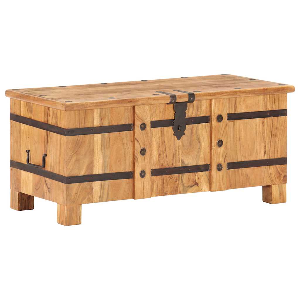 289637 vidaXL Chest 90x40x40 cm Solid Acacia Wood