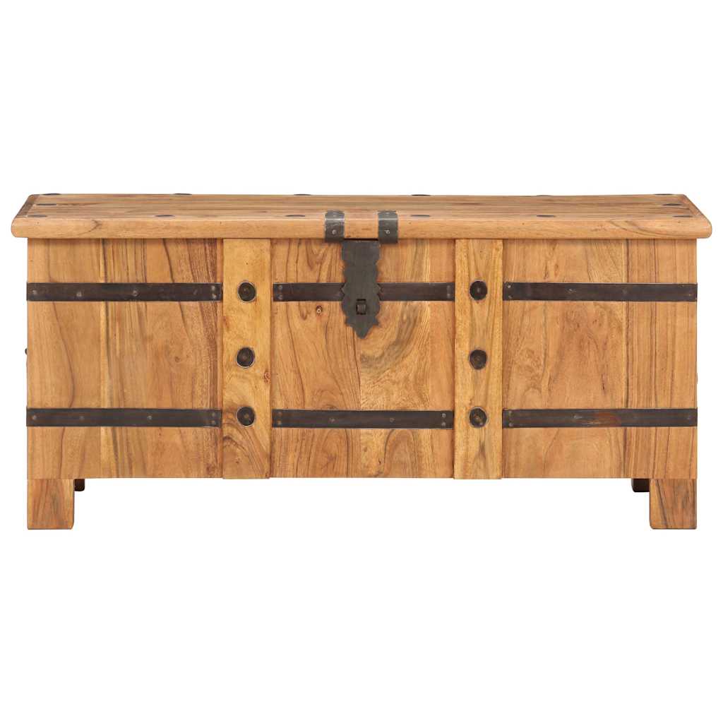 289637 vidaXL Chest 90x40x40 cm Solid Acacia Wood