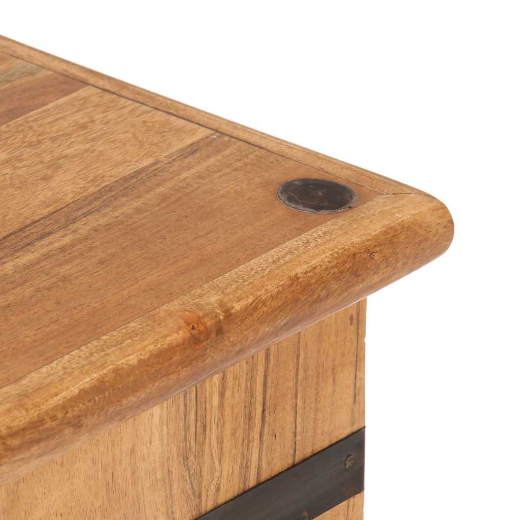 289637 vidaXL Chest 90x40x40 cm Solid Acacia Wood