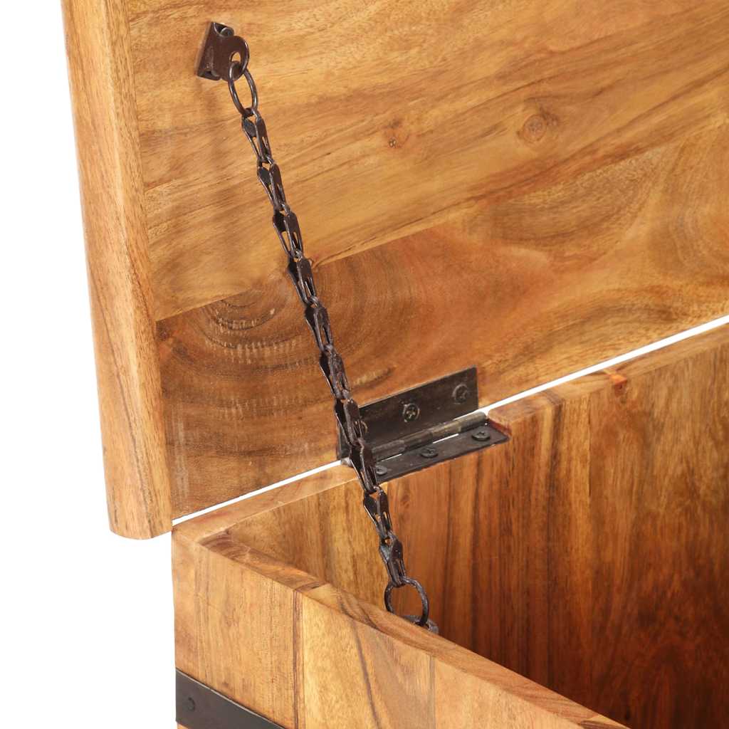 289637 vidaXL Chest 90x40x40 cm Solid Acacia Wood