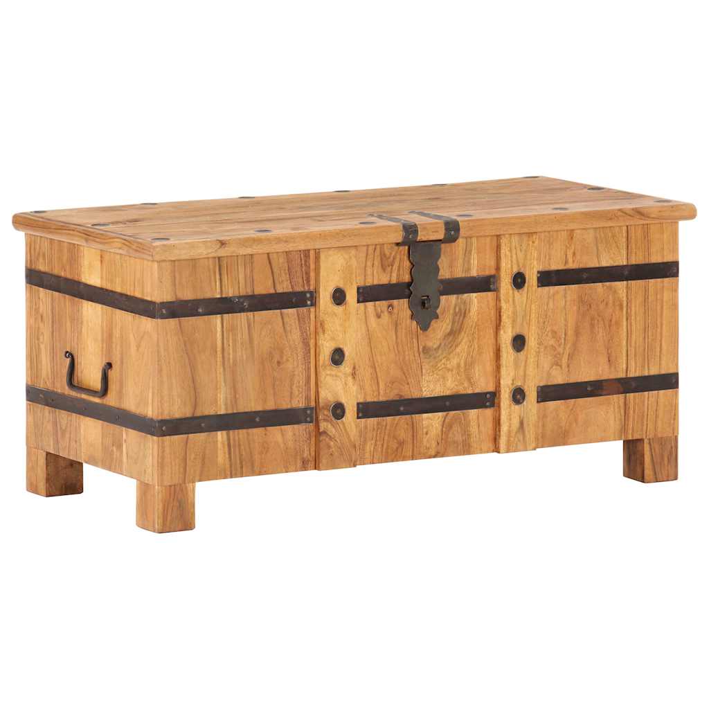 289637 vidaXL Chest 90x40x40 cm Solid Acacia Wood