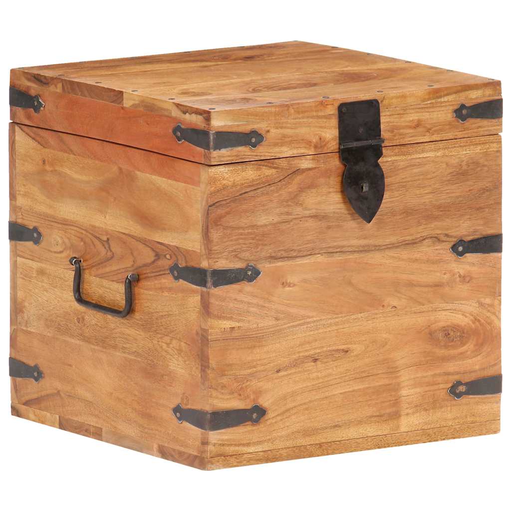 289639 vidaXL Chest 40x40x40 cm Solid Acacia Wood