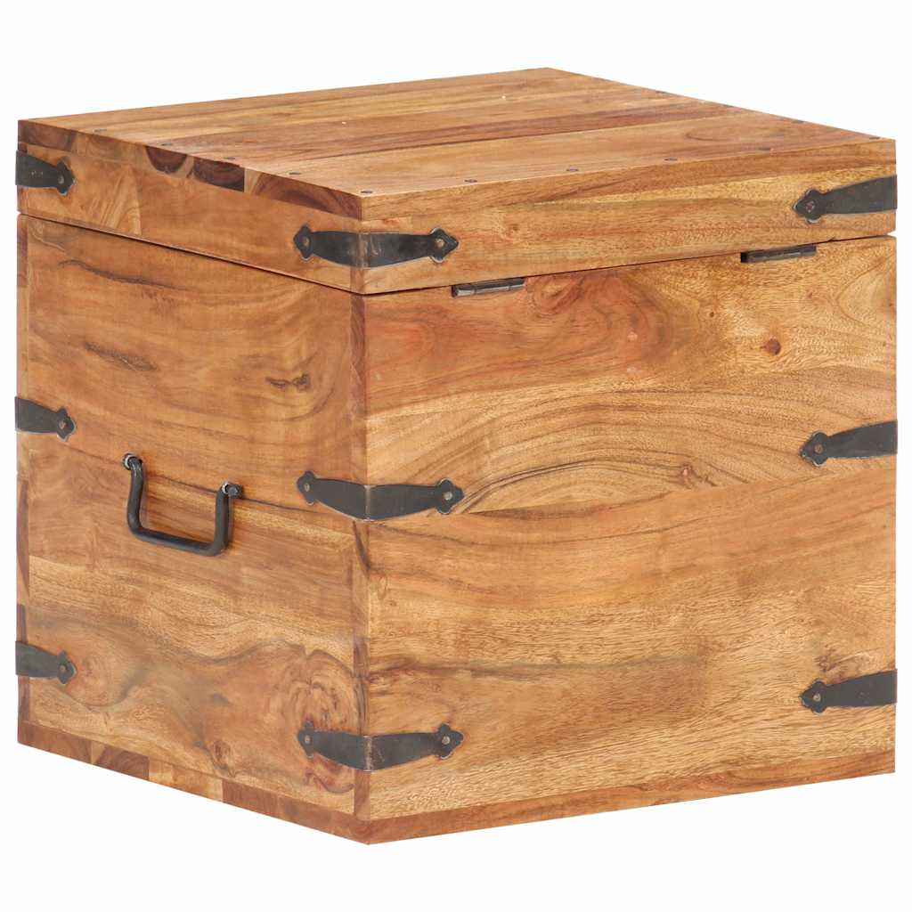 289639 vidaXL Chest 40x40x40 cm Solid Acacia Wood