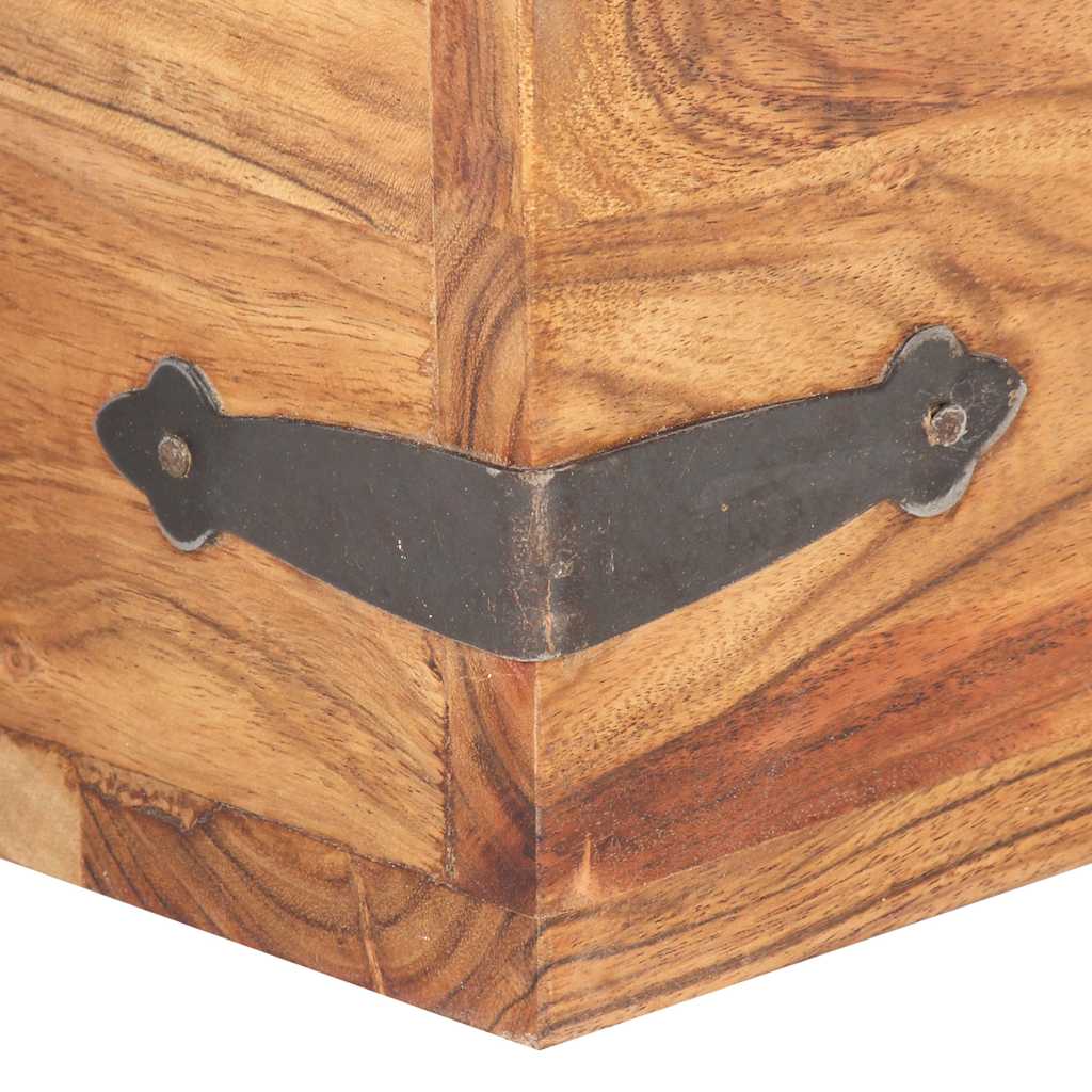 289639 vidaXL Chest 40x40x40 cm Solid Acacia Wood