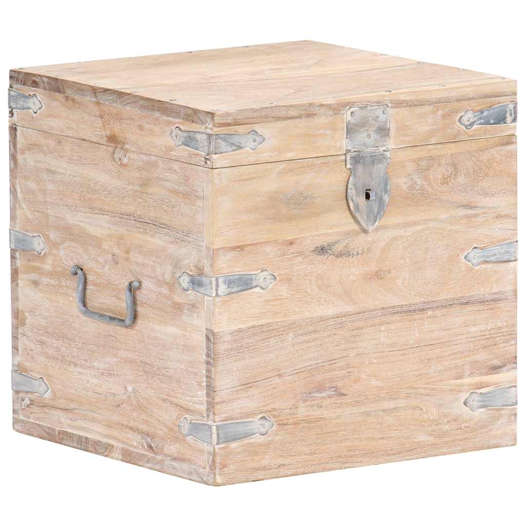 289640 vidaXL Chest 40x40x40 cm Solid Acacia Wood