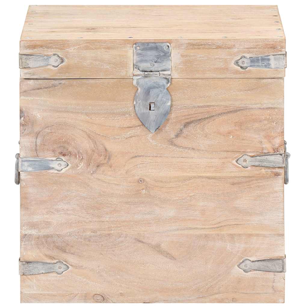 289640 vidaXL Chest 40x40x40 cm Solid Acacia Wood