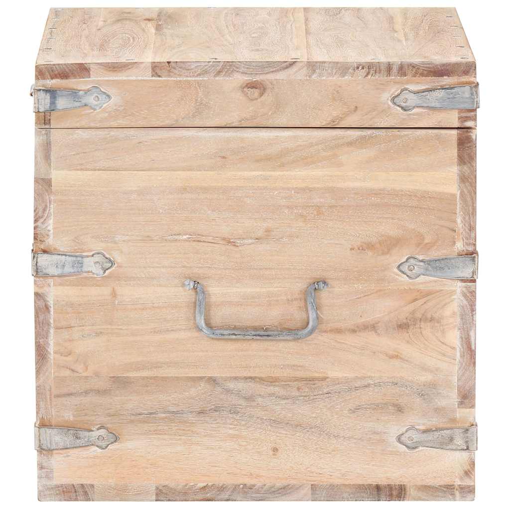 289640 vidaXL Chest 40x40x40 cm Solid Acacia Wood
