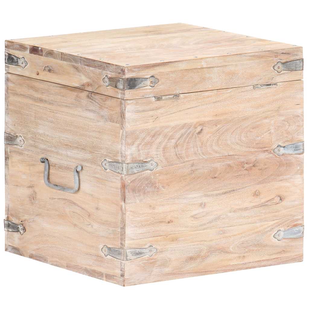 289640 vidaXL Chest 40x40x40 cm Solid Acacia Wood