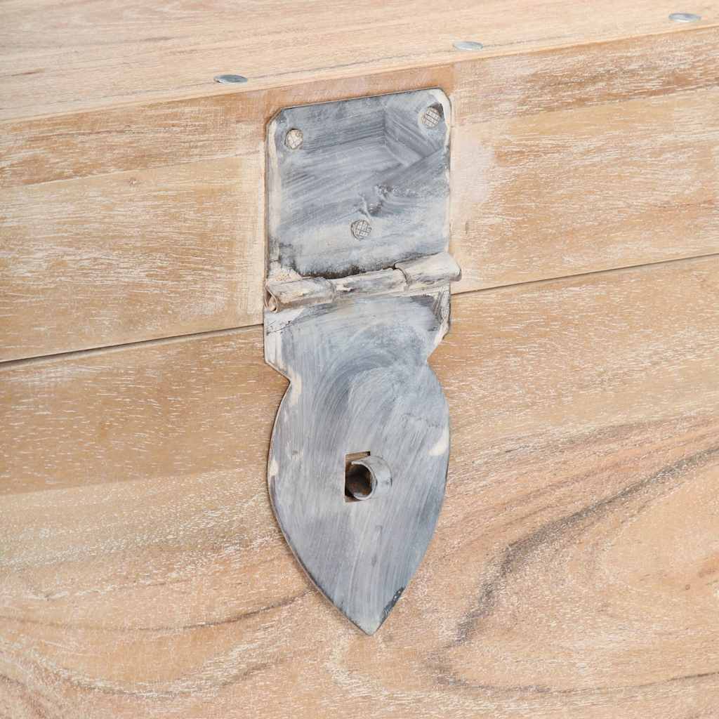 289640 vidaXL Chest 40x40x40 cm Solid Acacia Wood