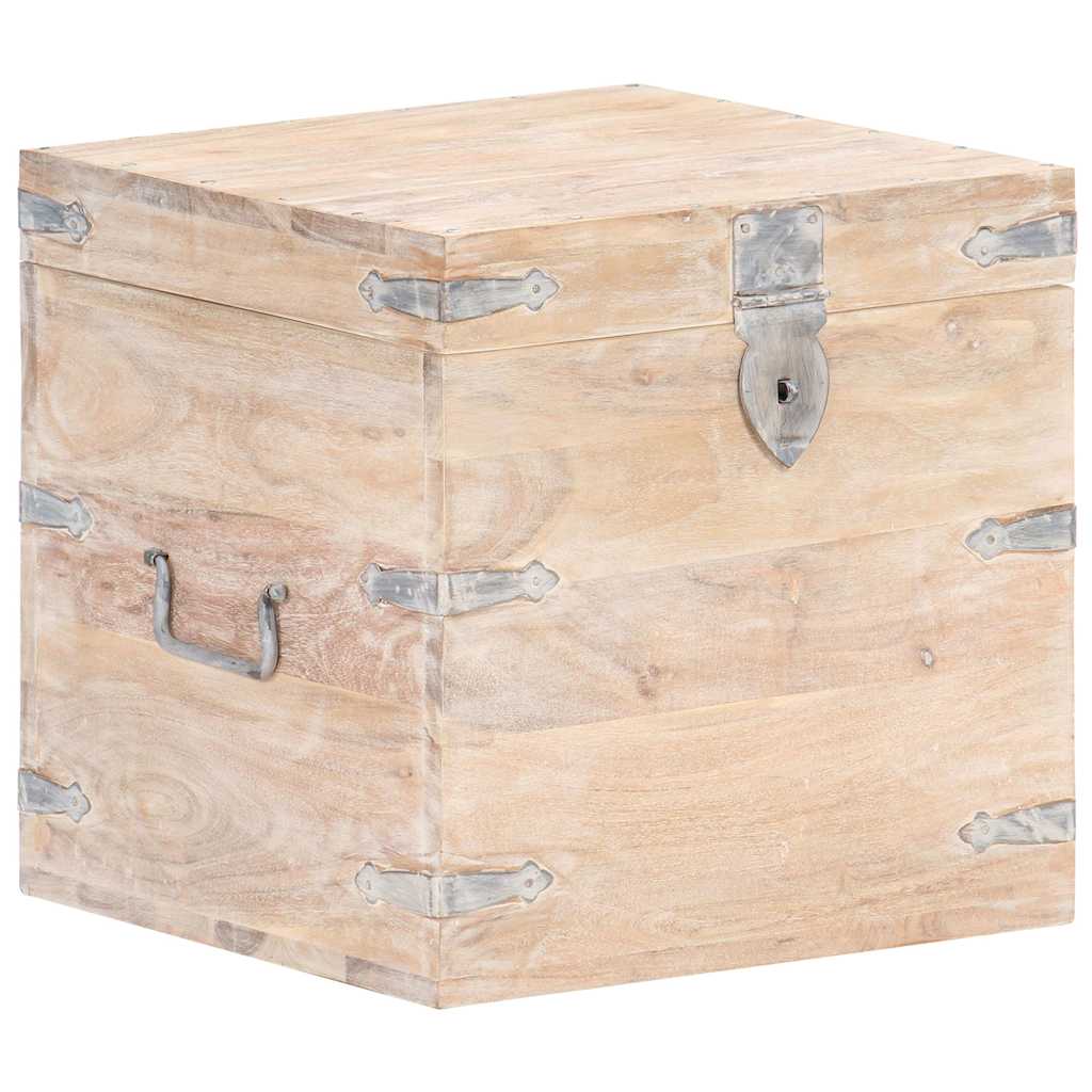289640 vidaXL Chest 40x40x40 cm Solid Acacia Wood