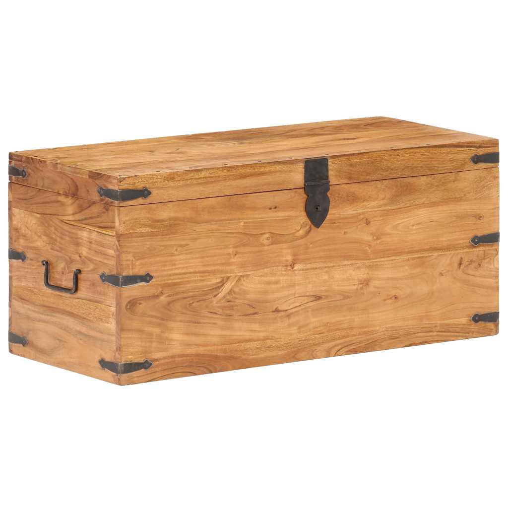289641 vidaXL Chest 90x40x40 cm Solid Acacia Wood