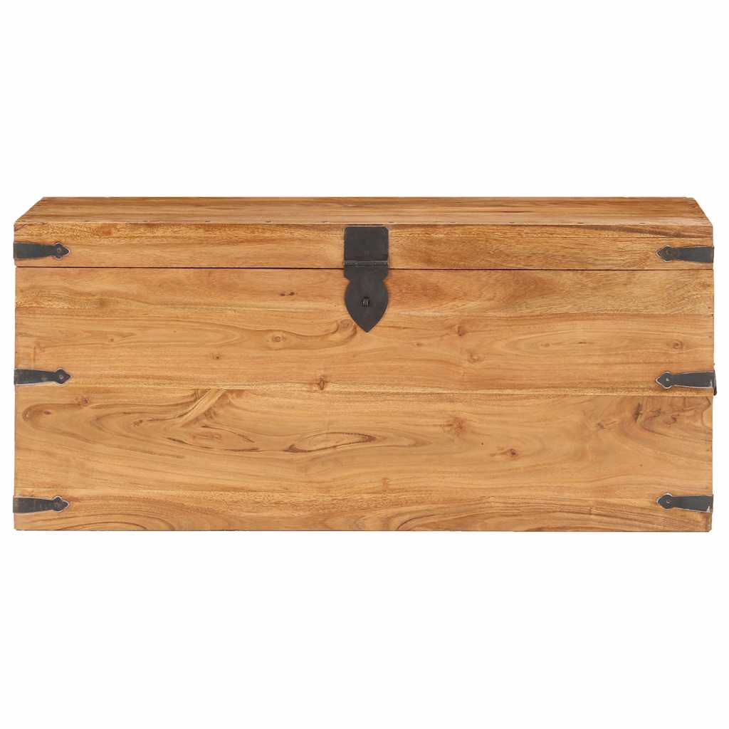 289641 vidaXL Chest 90x40x40 cm Solid Acacia Wood