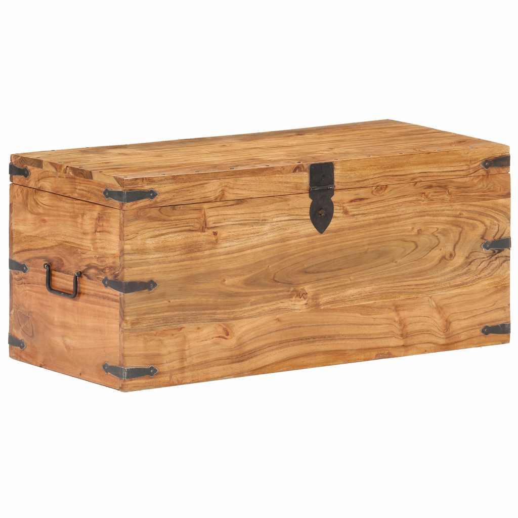 289641 vidaXL Chest 90x40x40 cm Solid Acacia Wood