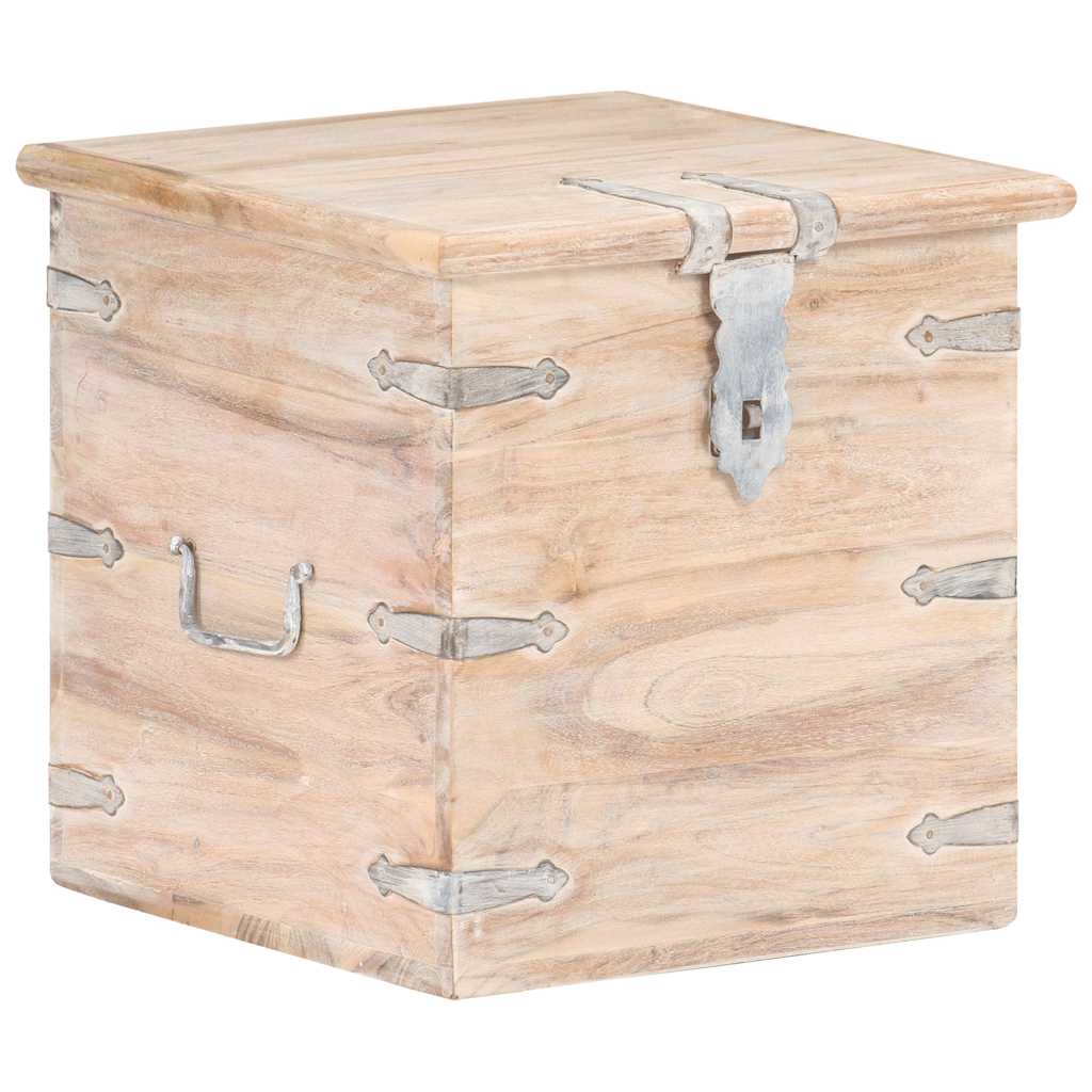 289646 vidaXL Chest 40x40x40 cm Solid Acacia Wood