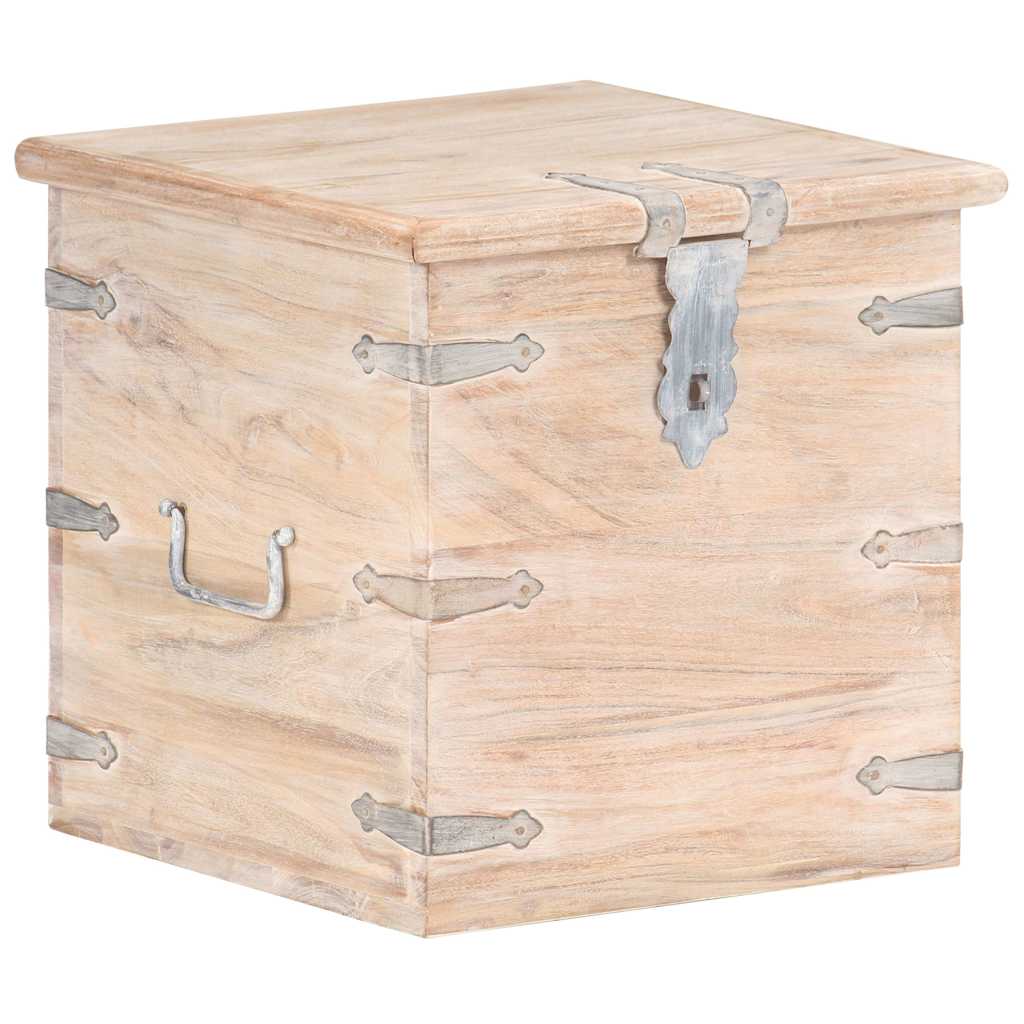 289646 vidaXL Chest 40x40x40 cm Solid Acacia Wood
