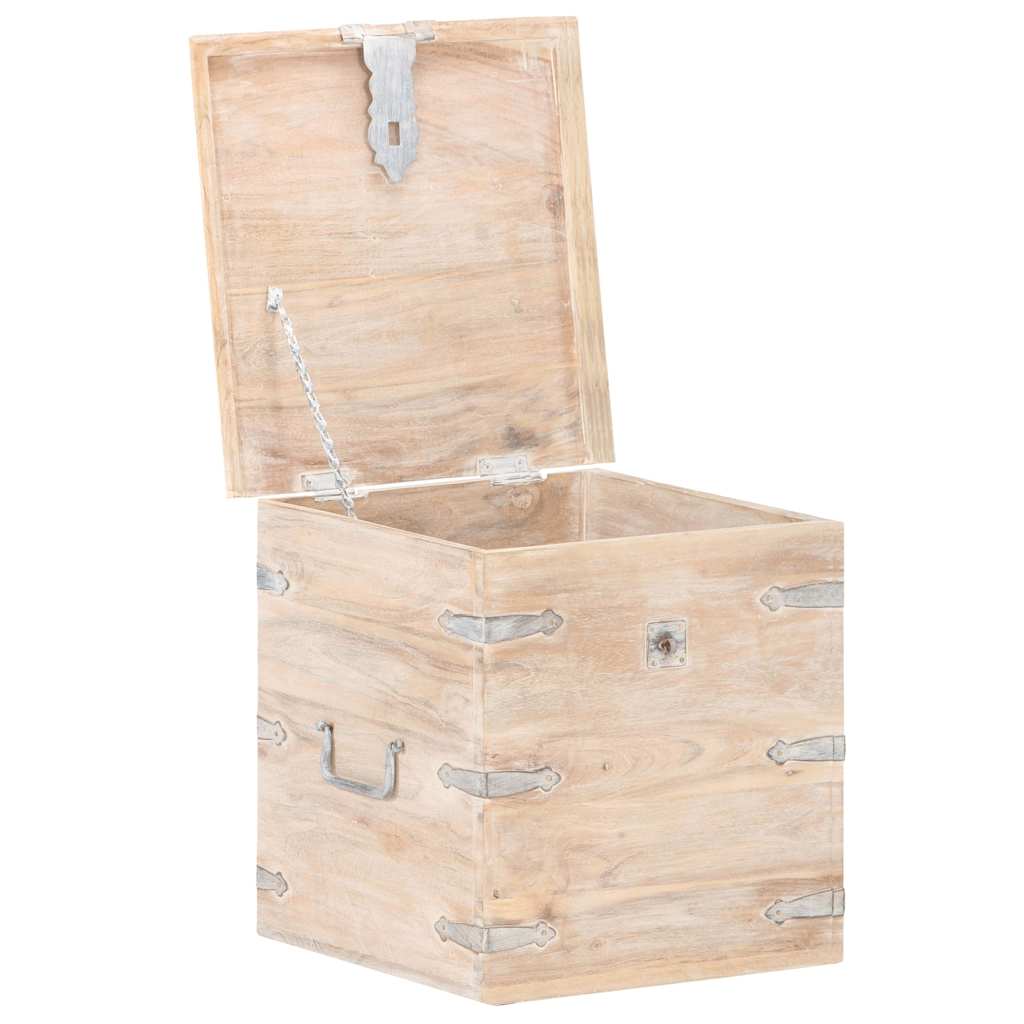 289646 vidaXL Chest 40x40x40 cm Solid Acacia Wood
