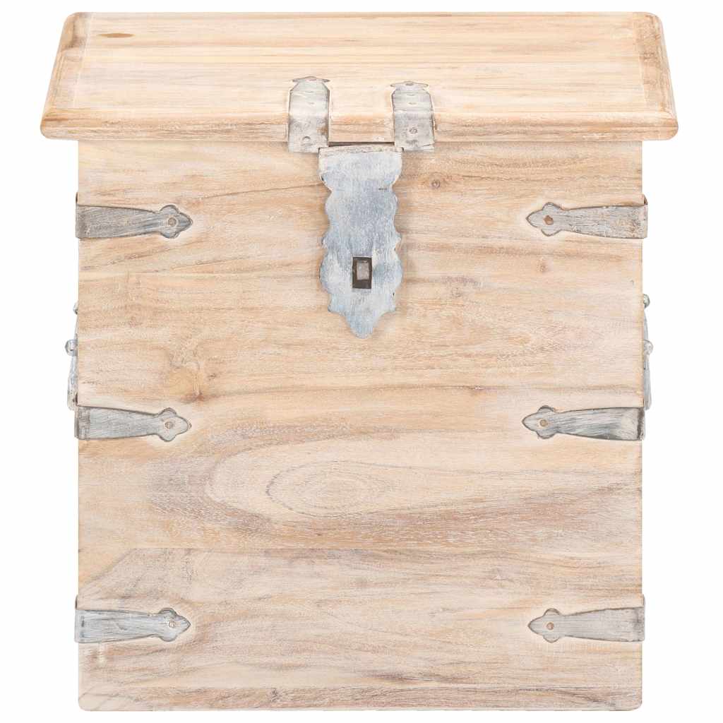 289646 vidaXL Chest 40x40x40 cm Solid Acacia Wood