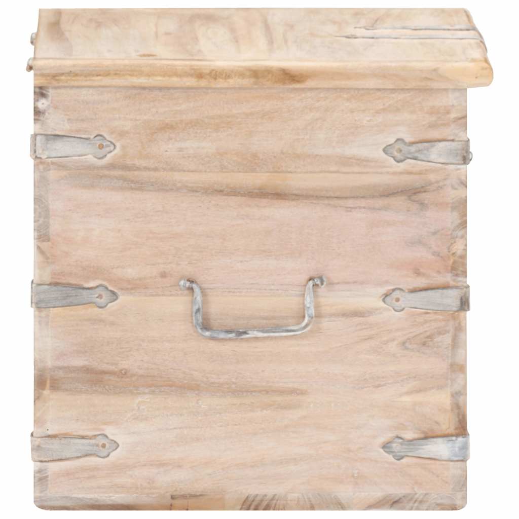 289646 vidaXL Chest 40x40x40 cm Solid Acacia Wood