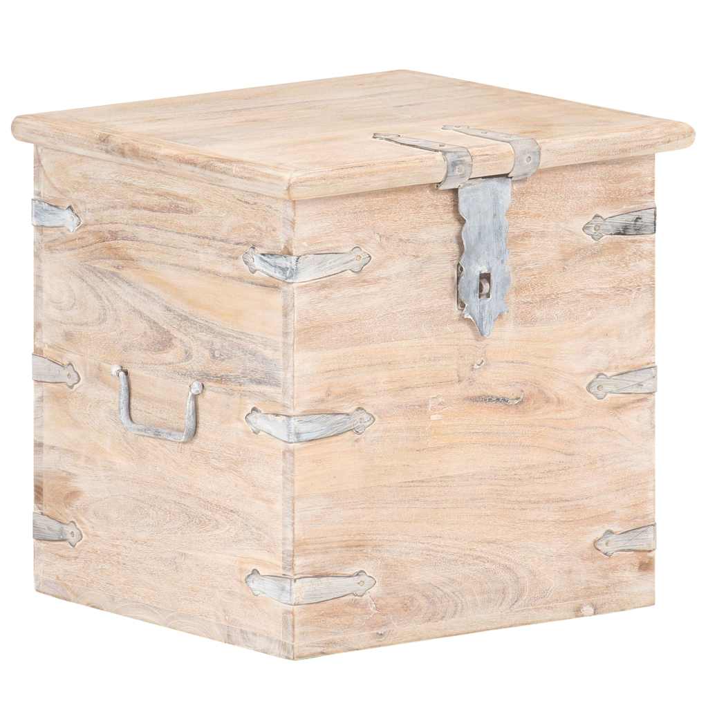 289646 vidaXL Chest 40x40x40 cm Solid Acacia Wood