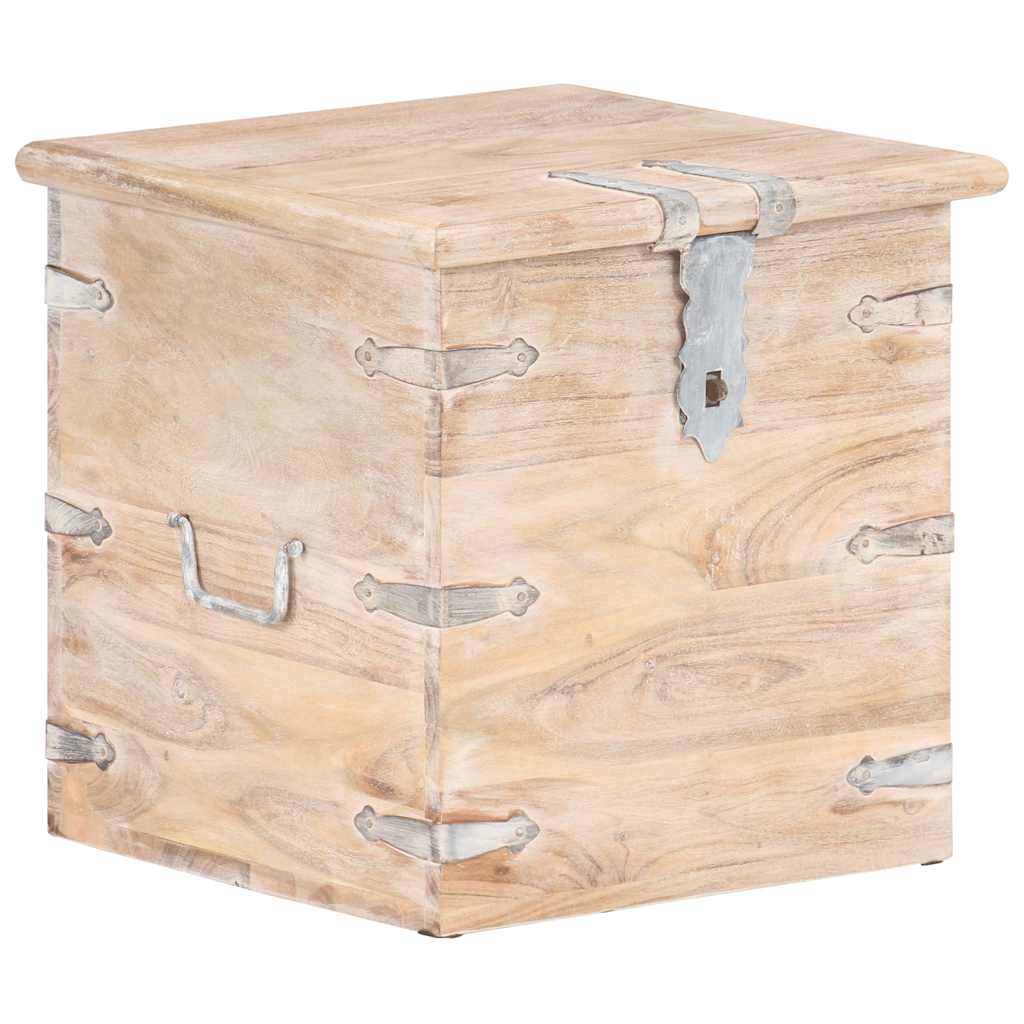 289646 vidaXL Chest 40x40x40 cm Solid Acacia Wood