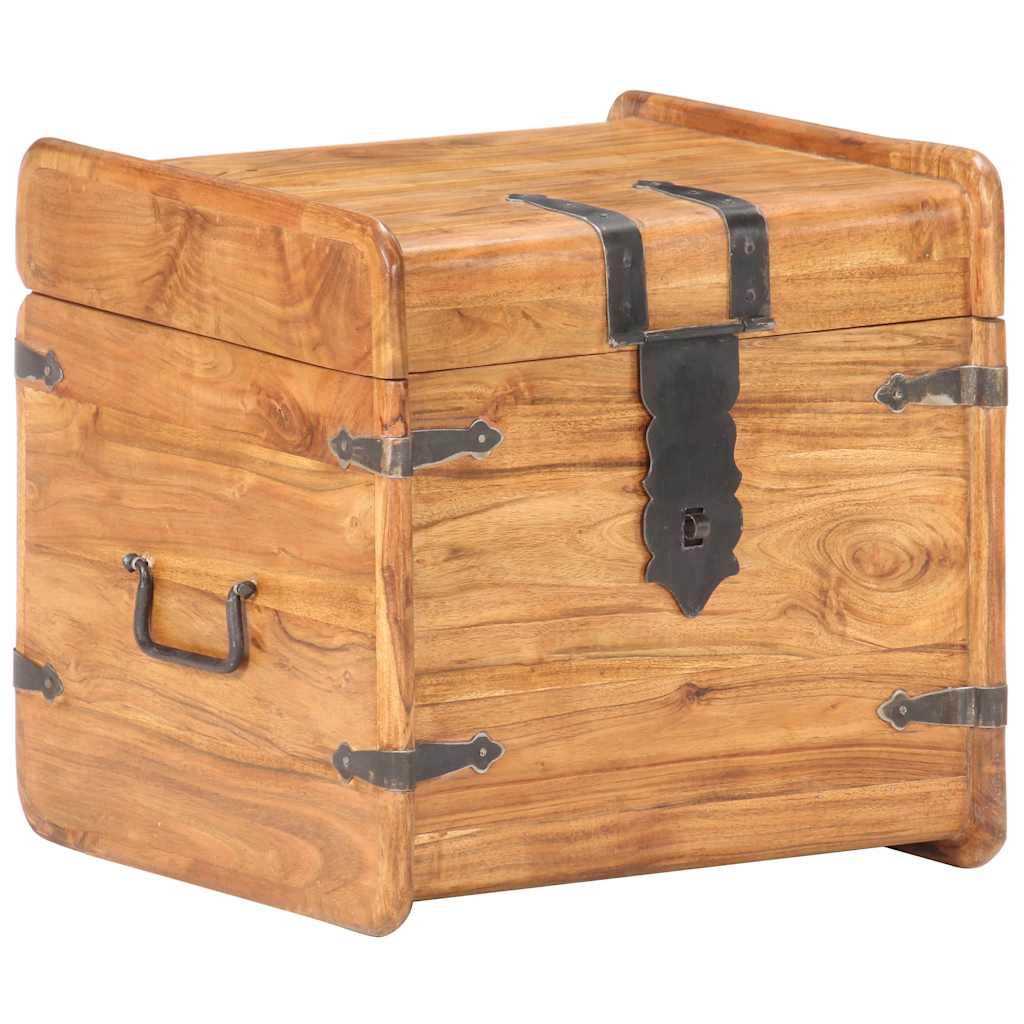 289647 vidaXL Chest 40x40x40 cm Solid Acacia Wood