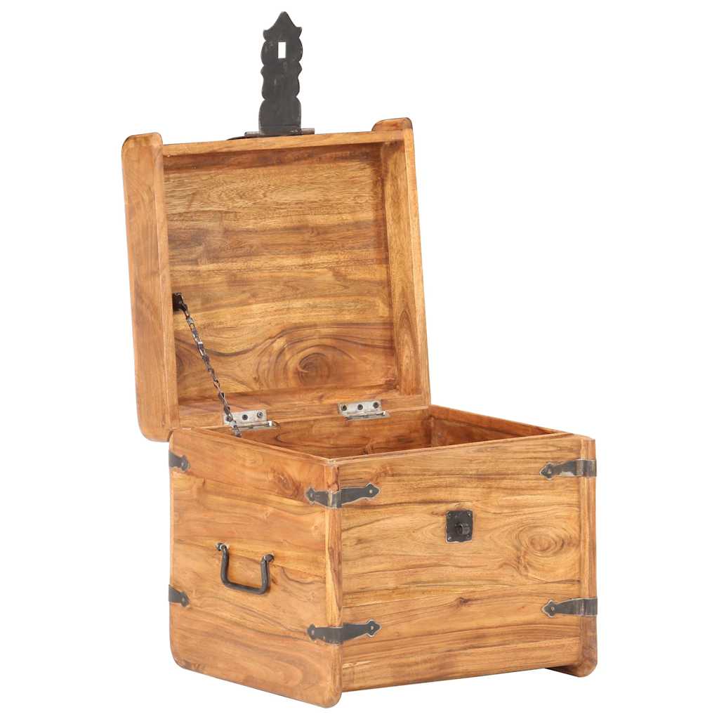 289647 vidaXL Chest 40x40x40 cm Solid Acacia Wood