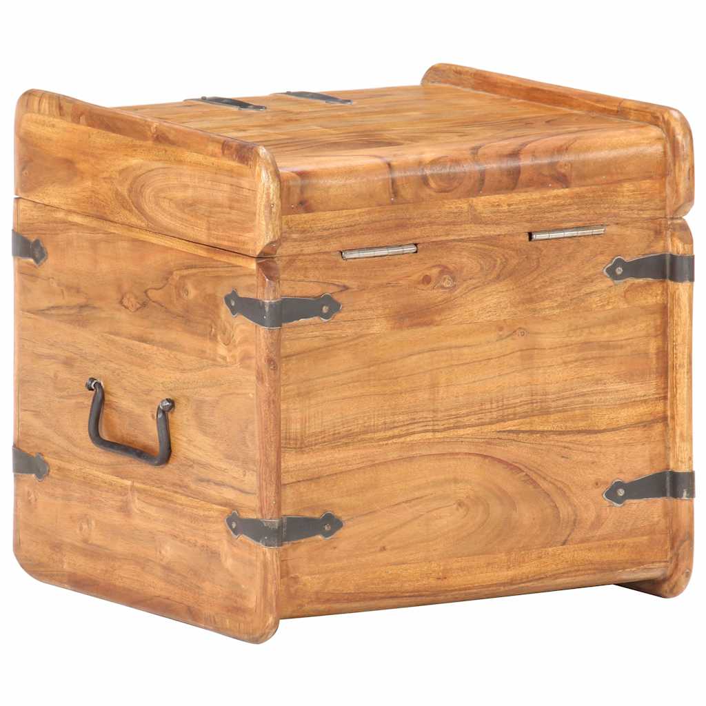 289647 vidaXL Chest 40x40x40 cm Solid Acacia Wood