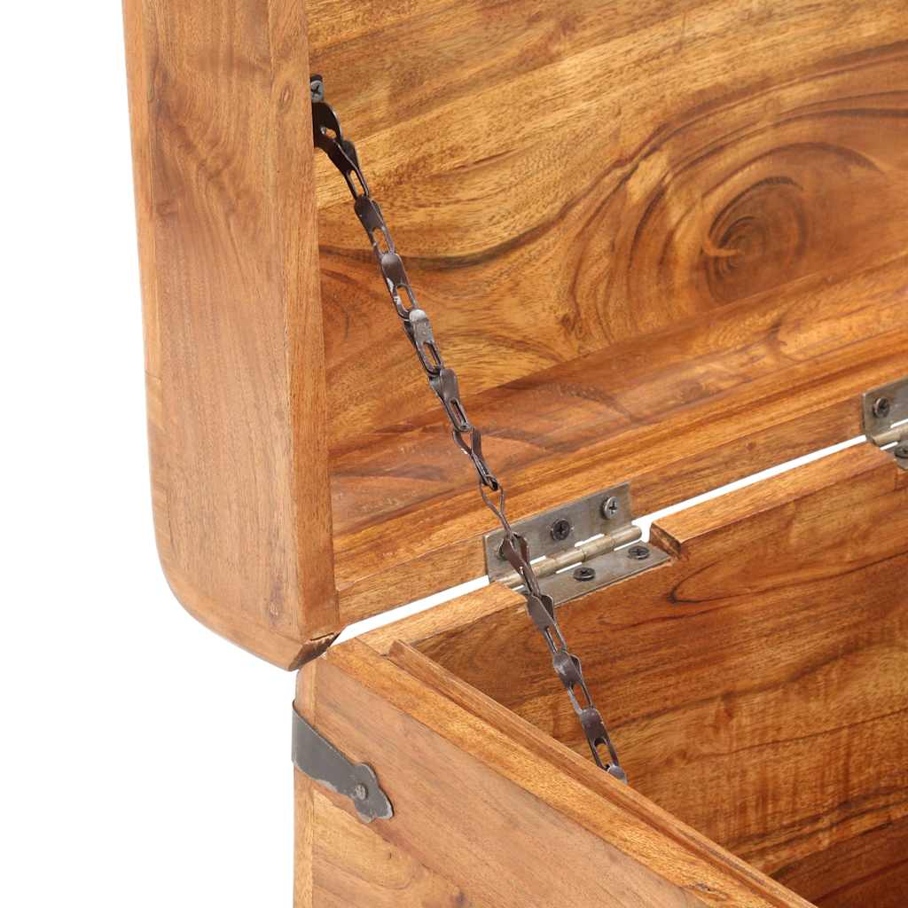 289647 vidaXL Chest 40x40x40 cm Solid Acacia Wood
