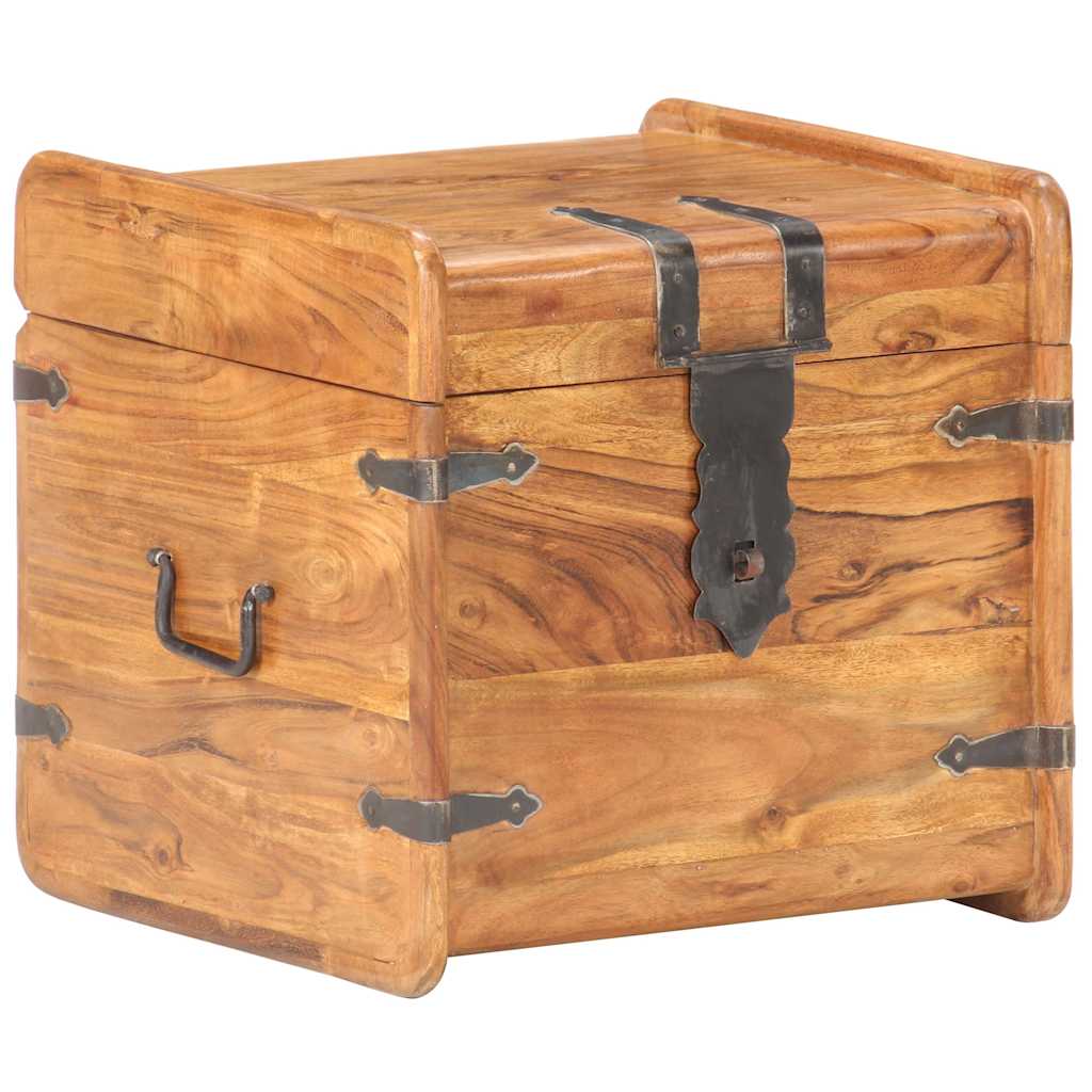 289647 vidaXL Chest 40x40x40 cm Solid Acacia Wood